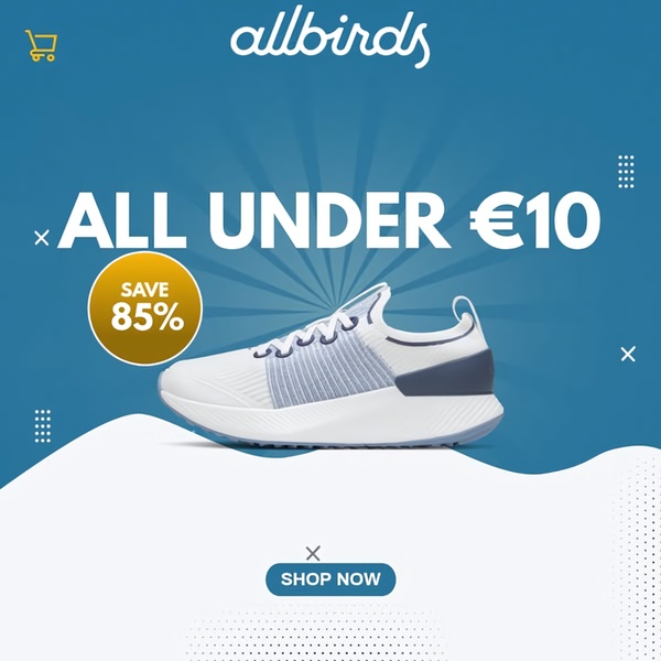 sneakers, running shoes, athletic shoes, trainers, sports shoes, casual sneakers, sale promotion, modern typography, energetic, blue